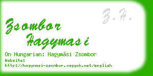 zsombor hagymasi business card