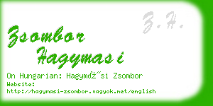 zsombor hagymasi business card